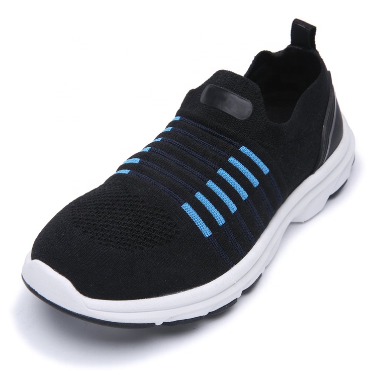 China Customized Brand Fashion Lightweight Zapatos Hombre Sneakers Knit Mesh Casual  Shoes For Men