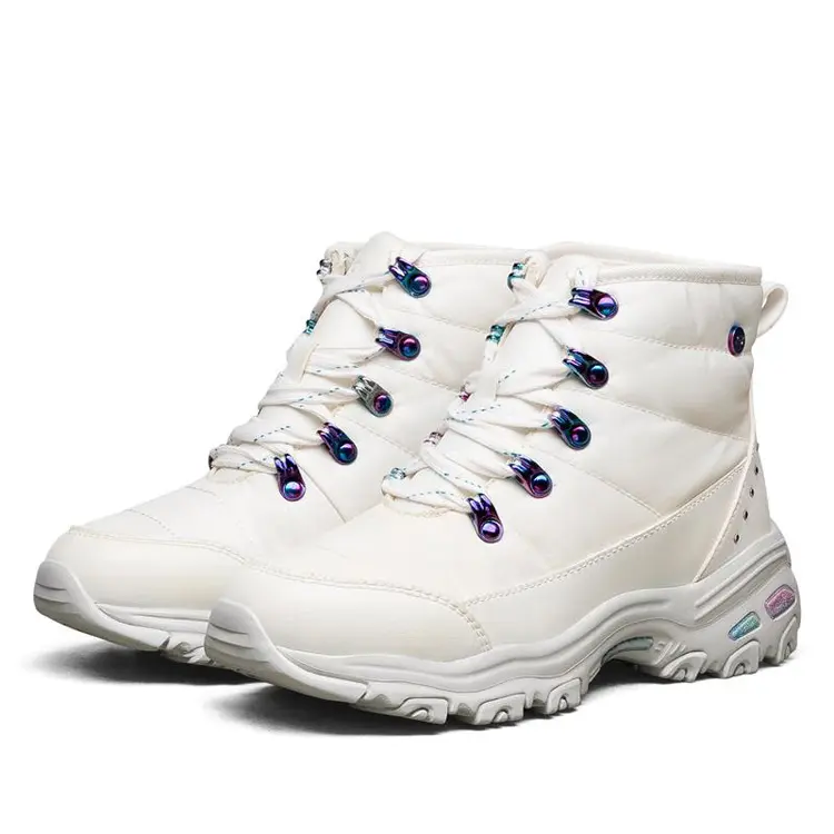 China Hot Sale New Fashion Outdoor Comfortable Anti-slip Botas Women Men Winter Warm Snow Boots Featured Image